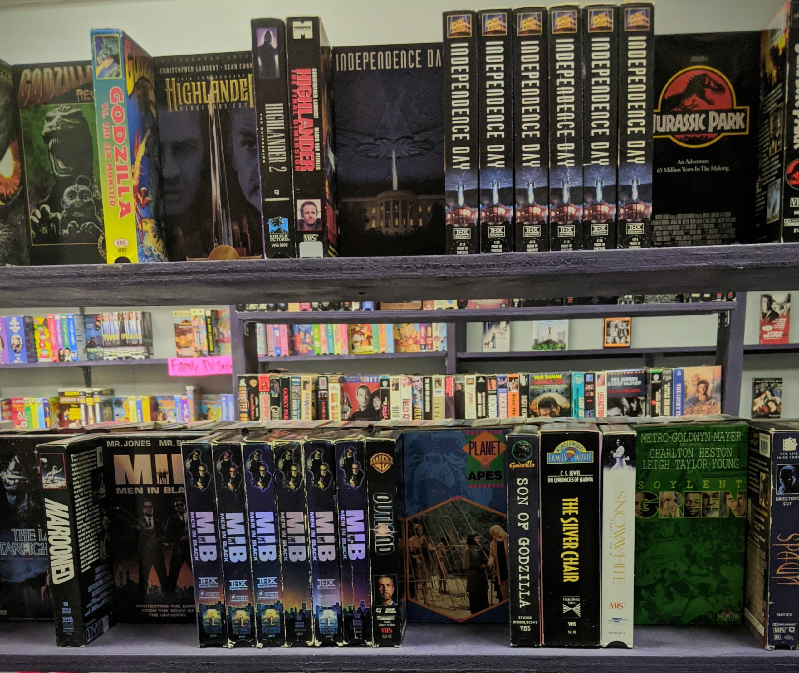 Sci Fi half shelf